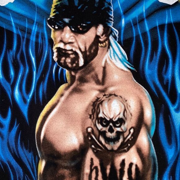 HULK HOGAN HWO Hogan World Order Wrestling Hall of Fame Graphic Tee Mens Medium - Picture 3 of 9